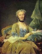 Jean-Baptiste Perronneau Madame de Sorquainville Spain oil painting artist
